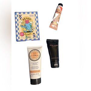 Peace is Free eye Shadow Palette and body lotion and hand creams new bundle